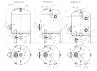 ФИЛЬТР НАПОРНЫЙ ЗАСЫПНОЙ, ВЕРТИКАЛЬНЫЙ, ТИП FCP 2-11 ИСПОЛНЕНИЕ A1, A2, A3